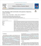 ترجمه مقاله انگلیسی رابطه اختلال کار شیفتی با علائم افسردگی، اضطراب و استرس